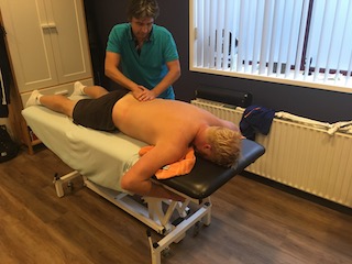 Massage bij fysiotherapie